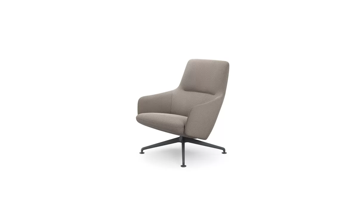 Modus Balance Lounge Low Back 4 star fixed height BLL001 F1
