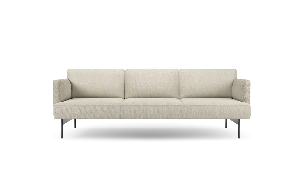 Modus Draft 3 Seater Sofa DFT003 FRONT F1