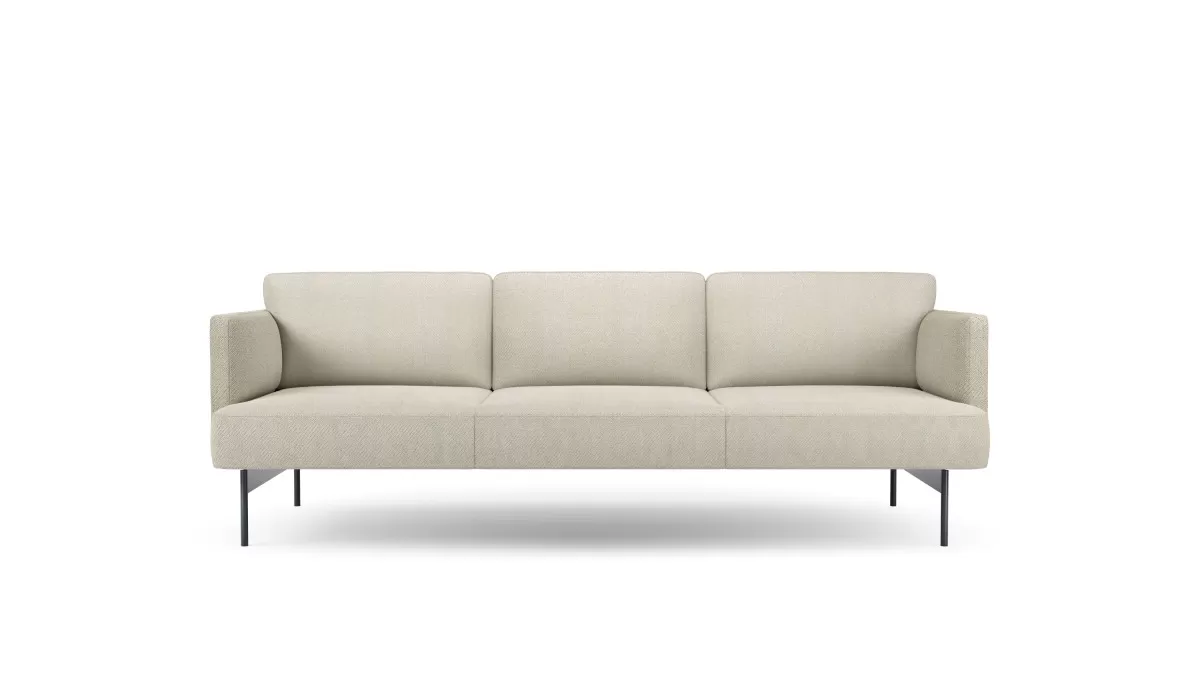 Modus Draft 3 Seater Sofa DFT003 FRONT F1
