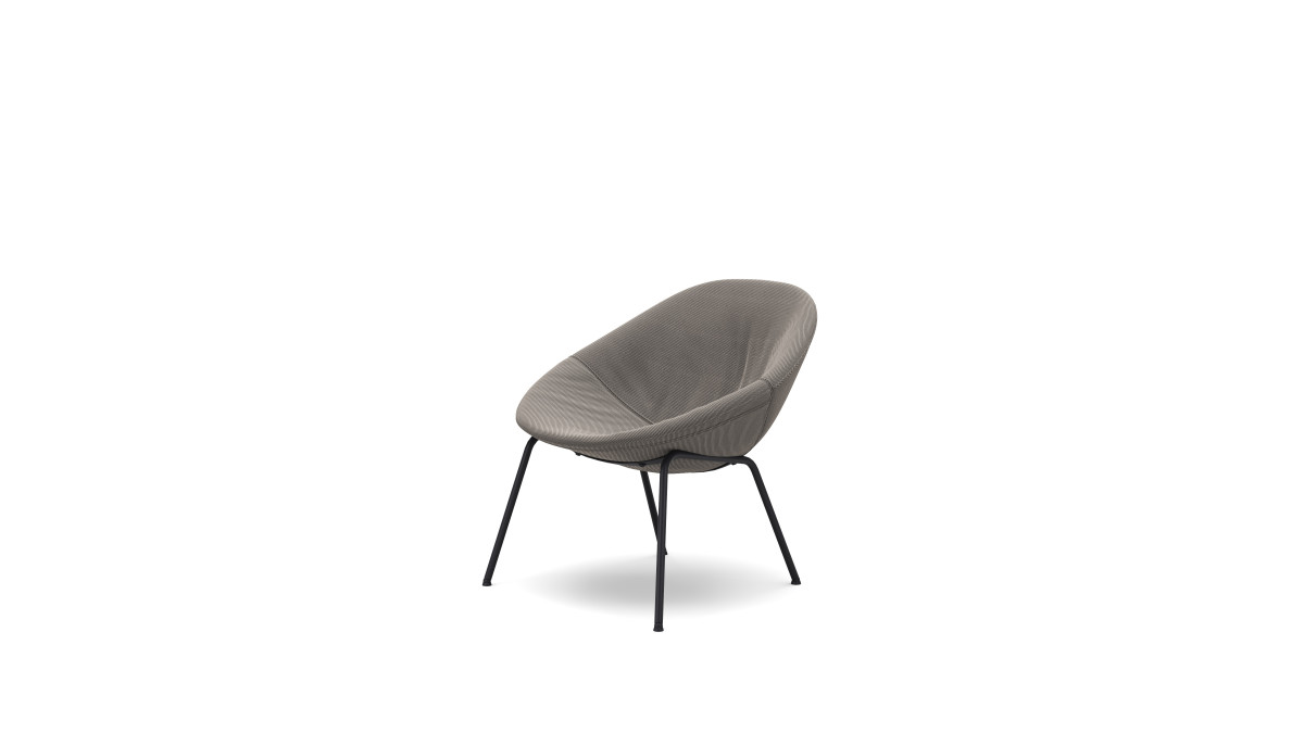 Modus LIC001 Lily Compact Chair Tube legs F1