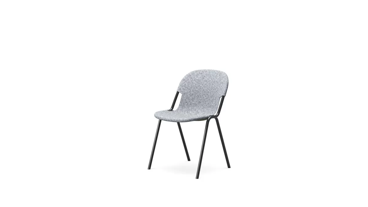 RIC001 Richard chair Light Felt 2